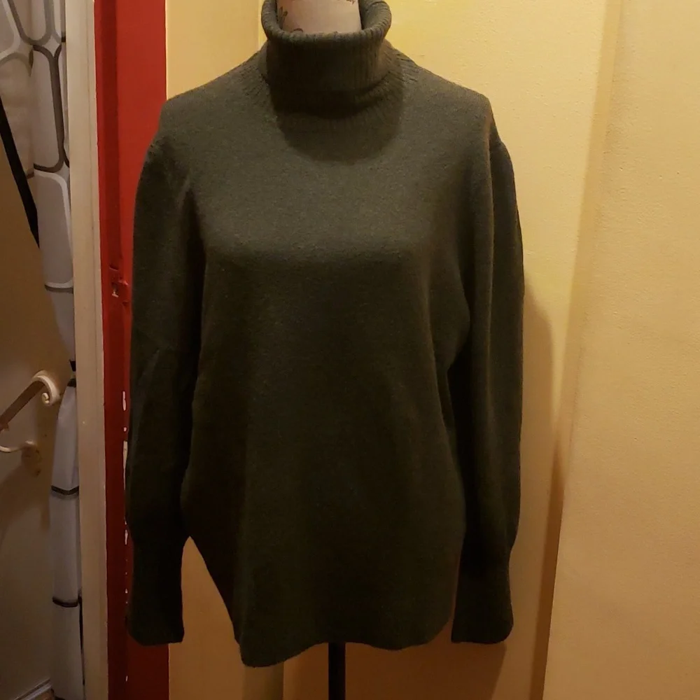 J.CREW green women's sweater....size XXL..excellent condition - Picture 5 of 11